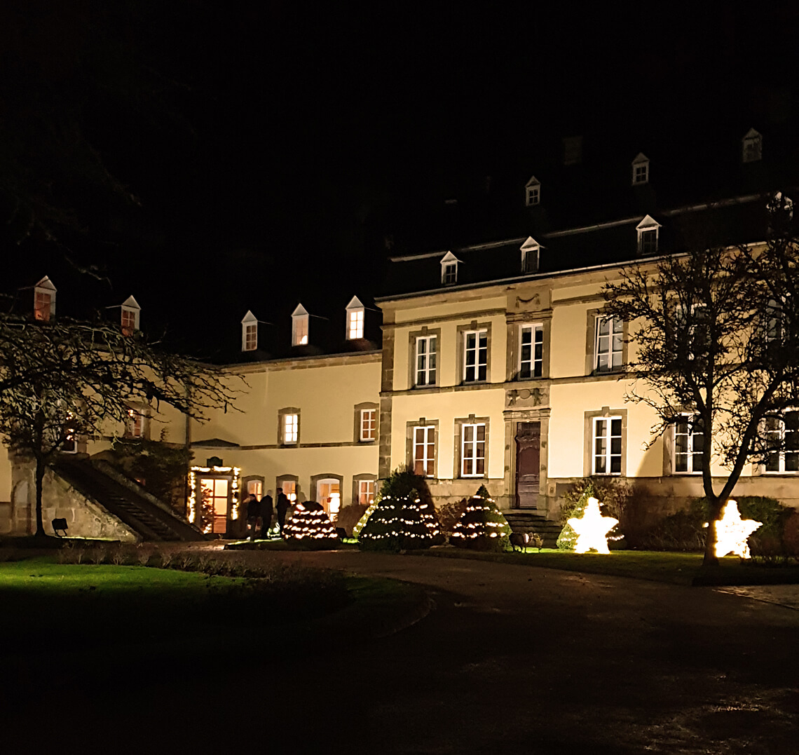 Aussenansicht Haus Beleuchtung