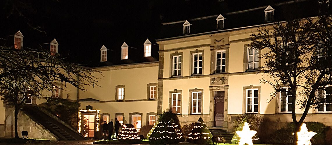 Aussenansicht Haus Beleuchtung